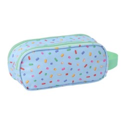 Portatodo Doble Bluey Azul 21 x 8 x 6 cm