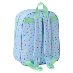 Mochila Escolar Bluey Azul 22 x 27 x 10 cm