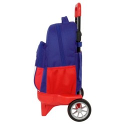 Mochila Escolar Atlético Madrid Azul Blanco Rojo 33 x 45 x 22 cm