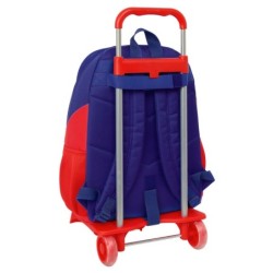 Mochila Escolar Atlético Madrid Azul Blanco Rojo 32 x 44 x 16 cm