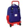 Mochila Escolar Atlético Madrid Azul Blanco Rojo 33 x 45 x 22 cm