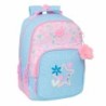 Mochila Escolar BlackFit8 Smile Azul Rosa 32 x 42 x 15 cm