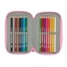 Portatodo BlackFit8 Smile Azul Rosa 12,5 x 19,5 x 5,5 cm 37 Piezas