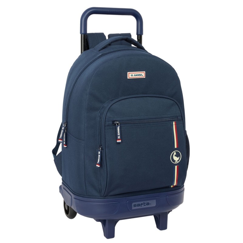 Mochila Escolar El Ganso Eclipse Azul marino 33 x 45 x 22 cm