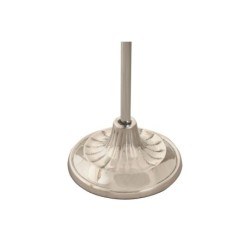 Lupa Home ESPRIT Cristal Acero Hueso 8 x 8 x 30 cm