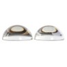 Pisapapeles DKD Home Decor Cristal (2 Unidades)