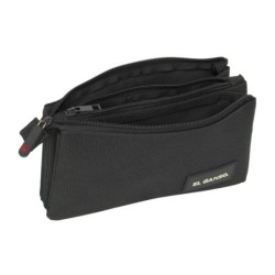 Portatodo Triple El Ganso Black Negro 22 x 12 x 3 cm