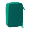 Plumier Triple Real Betis Balompié Aguamarina 12,5 x 19,5 x 5,5 cm 37 Piezas