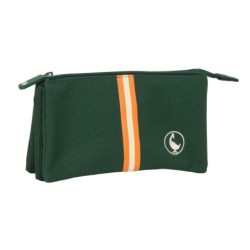 Portatodo Triple El Ganso Green Verde 22 x 12 x 3 cm