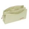 Portatodo Triple El Ganso Beige Beige 22 x 12 x 3 cm