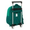 Mochila Escolar con Ruedas Real Betis Balompié Verde 28 x 34 x 10 cm