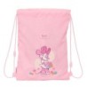 Bolsa Mochila con Cuerdas Minnie Mouse Baby Rosa 26 x 34 x 1 cm