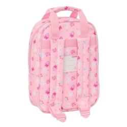 Mochila Infantil Minnie Mouse Baby Rosa 20 x 28 x 8 cm