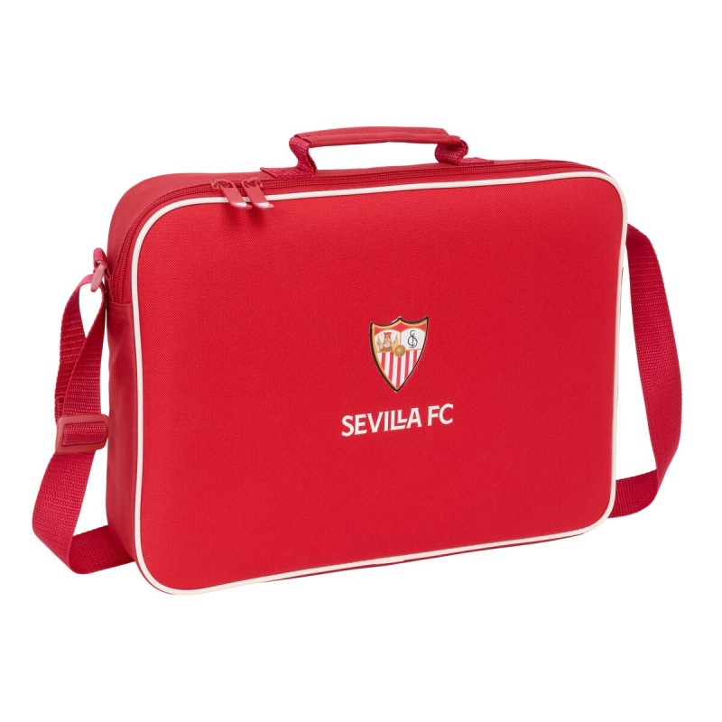 Cartera Escolar Sevilla Fútbol Club Rojo 38 x 28 x 6 cm Cartera Escolar Sevilla Fútbol Club Rojo 38 x 28 x 6 cm