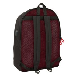 Mochila Escolar Munich +usb munich Negro 31 x 44 x 18 cm