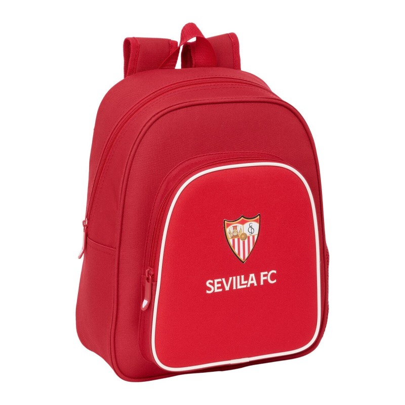 Mochila Escolar Sevilla Fútbol Club Rojo 28 x 34 x 10 cm Mochila Escolar Sevilla Fútbol Club Rojo 28 x 34 x 10 cm