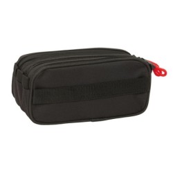 Portatodo Triple Munich Vulcan Negro 21,5 x 10 x 8 cm