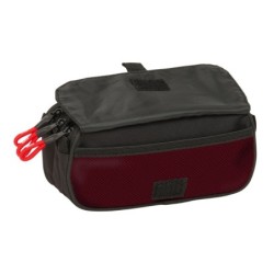 Portatodo Triple Munich Vulcan Negro 21,5 x 10 x 8 cm