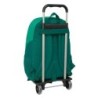Mochila Escolar con Ruedas Real Betis Balompié Verde 30 x 43 x 14 cm