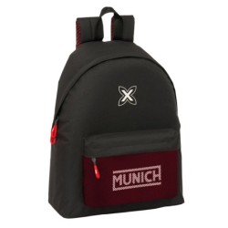 Mochila Escolar Munich Vulcan Negro 33 x 42 x 15 cm