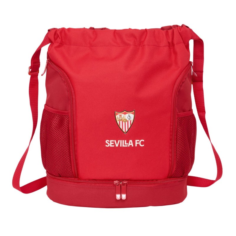 Bolsa Mochila con Cuerdas Sevilla Fútbol Club Rojo 35 x 40 x 1 cm