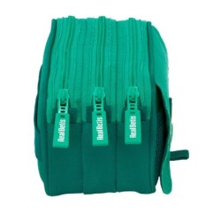 Portatodo Triple Real Betis Balompié Verde 21,5 x 10 x 8 cm