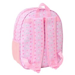 Mochila Infantil Safta Rosa 27 x 33 x 10 cm 3D