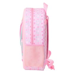 Mochila Infantil Safta Rosa 27 x 33 x 10 cm 3D