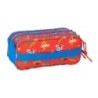 Portatodo Triple The Paw Patrol Cool Azul Rojo 21,5 x 10 x 8 cm