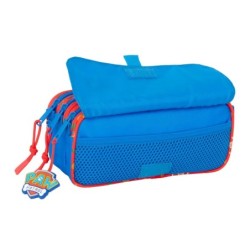 Portatodo Triple The Paw Patrol Cool Azul Rojo 21,5 x 10 x 8 cm