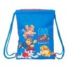 Bolsa Mochila con Cuerdas The Paw Patrol Cool Azul Rojo 26 x 34 x 1 cm