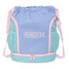 Bolsa Mochila con Cuerdas Munich Mellow Azul Rosa Celeste 35 x 40 x 1 cm