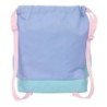 Bolsa Mochila con Cuerdas Munich Mellow Azul Rosa Celeste 35 x 40 x 1 cm