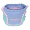 Bolsa Mochila con Cuerdas Munich Mellow Azul Rosa Celeste 35 x 40 x 1 cm