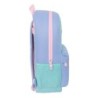 Mochila Escolar Munich Mellow Azul Rosa Celeste 30 x 46 x 14 cm
