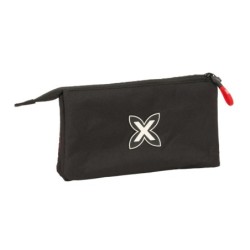 Portatodo Triple Munich Vulcan Negro 22 x 12 x 3 cm