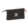 Portatodo Triple Munich Vulcan Negro 22 x 12 x 3 cm