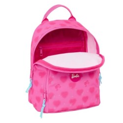 Mochila Escolar Barbie Corazones Rosa 25 x 30 x 13 cm