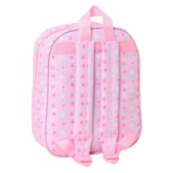 Mochila Infantil Safta Rosa 22 x 27 x 10 cm 3D