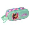 Portatodo Doble Gabby's Dollhouse Multicolor 21 x 8 x 6 cm 3D