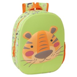 Mochila Infantil Safta Lima 27 x 33 x 10 cm 3D