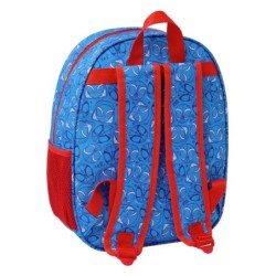 Mochila Infantil Spider-Man Rojo Azul marino 27 x 33 x 10 cm 3D