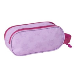 Portatodo Doble Frozen Rosa Azul cielo 21 x 8 x 6 cm 3D