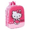 Mochila Infantil Hello Kitty Rosa 22 x 27 x 10 cm 3D