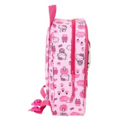 Mochila Infantil Hello Kitty Rosa 22 x 27 x 10 cm 3D