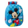Mochila Infantil Mickey Mouse Clubhouse Azul 27 x 33 x 10 cm 3D