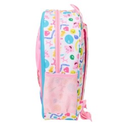 Mochila Infantil Peppa Pig Azul Blanco Rosa 27 x 33 x 10 cm 3D