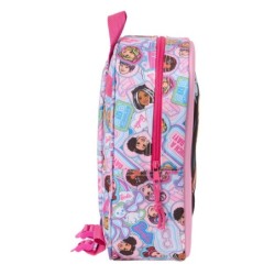 Mochila Infantil Barbie Rosa 22 x 27 x 10 cm 3D