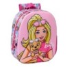 Mochila Infantil Barbie Rosa 27 x 33 x 10 cm 3D