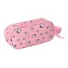 Portatodo Doble Snoopy Rosa 21 x 8 x 6 cm 3D